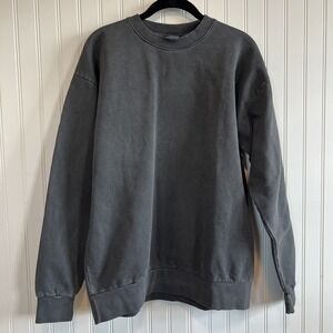 OnlyNY Premium Basics Men's Small Sweatshirt Gray NWT Worn Look Comfy